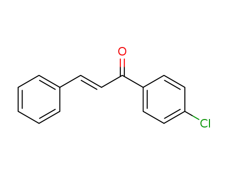 Molecular Structure of 22966-22-9 ((2E)-1-(4-Chlorophenyl)-3-phenyl-2-propene-1-one)