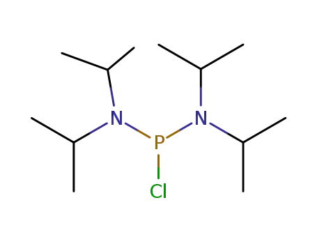 Molecular Structure of 56183-63-2 (Bis(diisopropylamino)chlorophosphine)