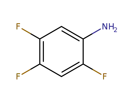 Molecular Structure of 367-34-0 (2,4,5-Trifluoroaniline)