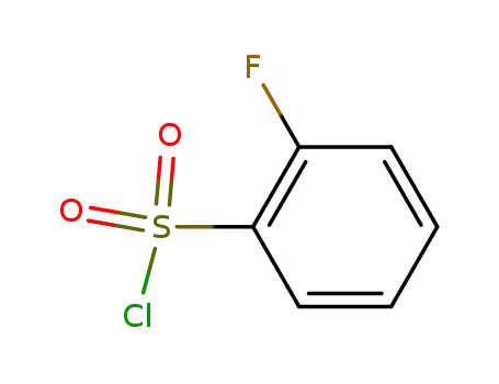 Molecular Structure of 2905-21-7 (2-Fluorobenzenesulfonyl chloride)