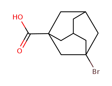 Molecular Structure of 21816-08-0 (3-Bromoadamantane-1-carboxylic acid)