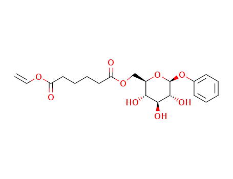 6-O-(phenyl β-D-glucopyranosyl) vinyl adipate