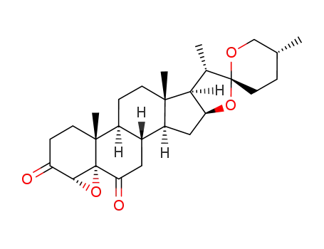 (25R)-4,5α-epoxy-5α-spirosta-3,6-dione