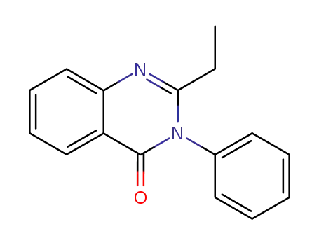 Molecular Structure of 5260-41-3 (4(3H)-Quinazolinone, 2-ethyl-3-phenyl-)