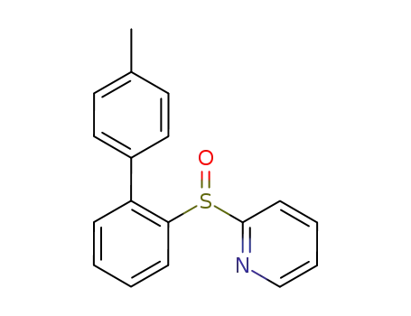 2-[(4'-methylbiphenyl-2-yl)sulfinyl]pyridine