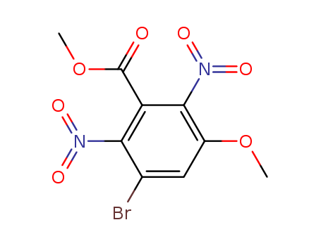3-BROMO-5-METHOXY-2,6-DINITRO-BENZOIC ACID METHYL ESTER