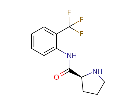 2-Pyrrolidinecarboxamide, N-[2-(trifluoromethyl)phenyl]-, (2S)-