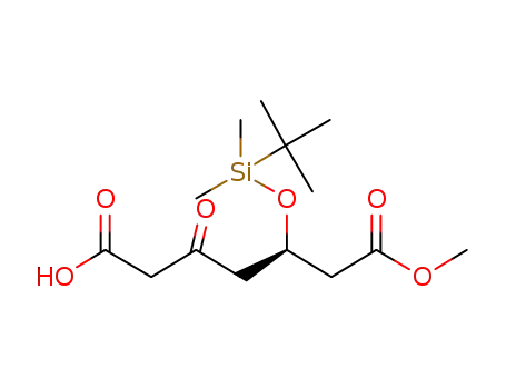(R)-5-(tert-butyldimethylsilyloxy)-7-methoxy-3,7-dioxoheptanoic acid