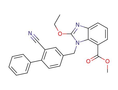 methyl 1-[(2-cyanobiphenyl-4-yl)methyl]-2-ethoxybenzimidazole-7-carboxylate