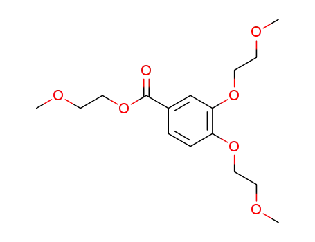 methoxyethoxy 3,4-bis(2-methoxyethoxy)-benzoate