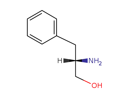 Molecular Structure of 3182-95-4 (L-Phenylglycinol)