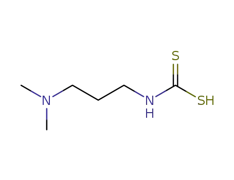 Molecular Structure of 18997-72-3 ([3-(Dimethylamino)propyl]dithiocarbamic acid)