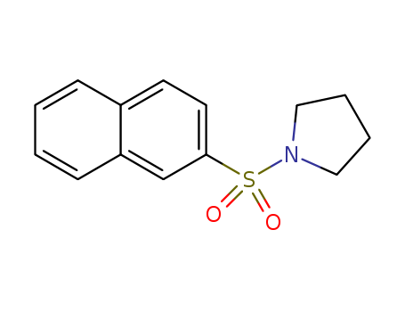 1-(2-naphthylsulfonyl)pyrrolidine
