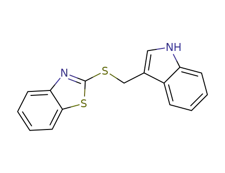 2-[(1H-indol-3-yl)methylthio]benzo[d]thiazole