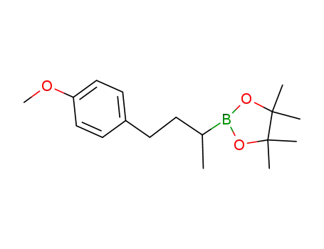 2-(4-(4-methoxyphenyl)butan-2-yl)-4,4,5,5-tetramethyl-1,3,2-dioxaborolane
