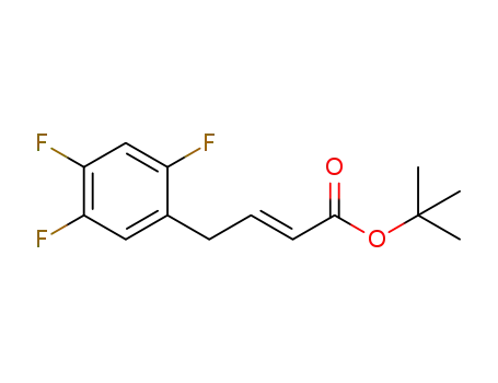 tert-butyl (E)-4-(2',4',5'-trifluorophenyl)but-2-enoate
