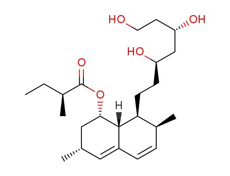 (1S,3R,7S,8S,8aR)-3,7-dimethyl-8-((3R,5S)-3,5,7-trihydroxyheptyl)-1,2,3,7,8,8ahexahydronaphthalen-1-yl 2-methylbutanoate
