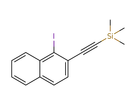 1-iodo-2-[(trimethylsilyl)ethynyl]naphthalene