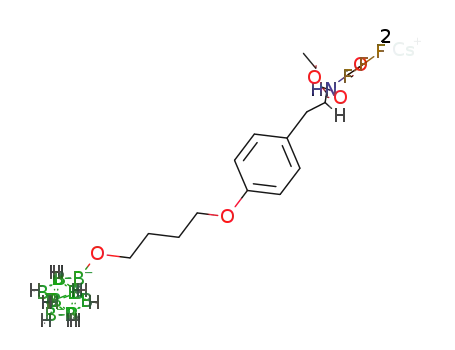 cesium ethyl N-(trifluoroacetyl)-O-{4-[undecahydro-closo-dodecaboratooxy]butyl}-L-tyrosinate