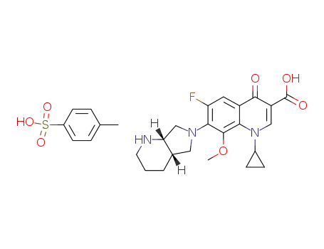 moxifloxacin p-toluenesulfonate