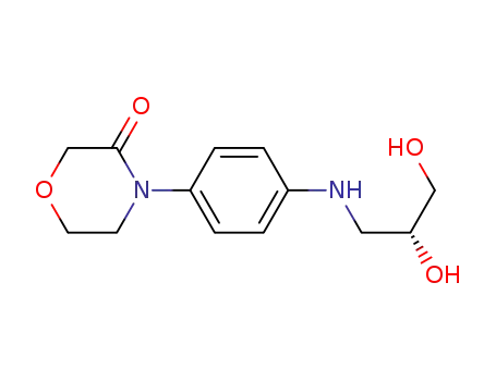 4-[4-{(R)-2,3-dihydroxy-propylamino}phenyl]morpholin-3-one