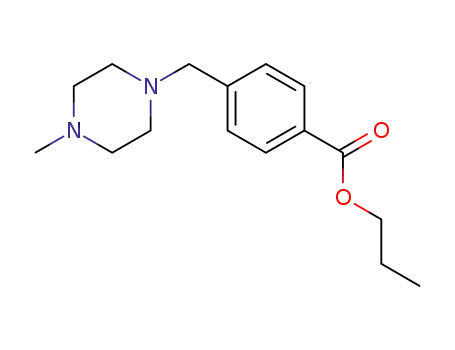 4-(4-methyl-piperazin-1-methyl)-benzoic acid propyl ester