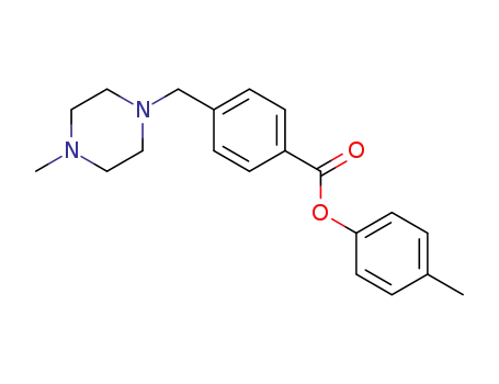 4-(4-methyl-piperazin-1-methyl)-benzoic acid p-tolyl ester