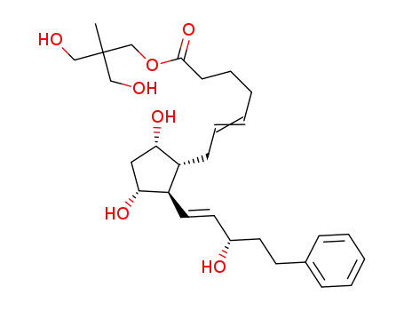 2,2-bis(hydroxymethyl)propyl 7-[(1R,2R,3R,5S)-3,5-dihydroxy-2-[(1E,3S)-3-hydroxy-5-phenyl-1-pentenyl]cyclopentyl]-5-heptenoate