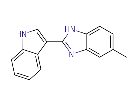 2-(1H-indole-3-yl)-5-methyl-1H-benzimidazole