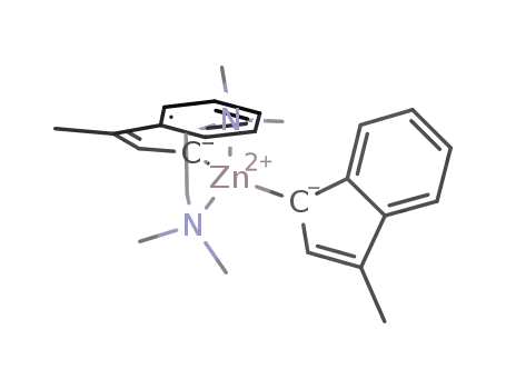 [Zn(1-methyl-inden-3-yl)2(tetramethyl-ethylenediamine)]