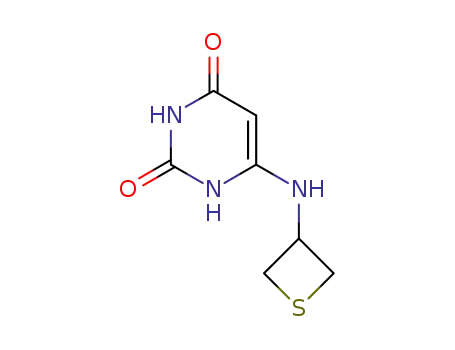6-(thietan-3-ylamino)pyrimidine-2,4(1H,3H)-dione