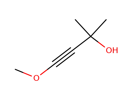 Molecular Structure of 36677-85-7 (3-Butyn-2-ol, 4-methoxy-2-methyl-)