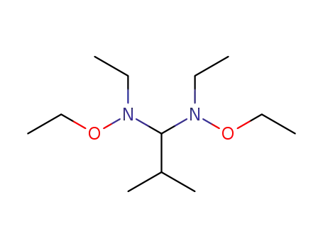 N,N'-Diaethoxy-N,N'-diaethyl-isobutyliden-diamin
