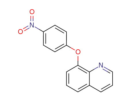 Molecular Structure of 116253-76-0 (Quinoline, 8-(4-nitrophenoxy)-)