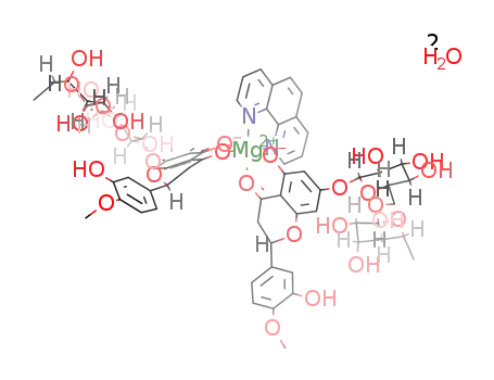cis-[Mg(hesperidin)2(1,10′-phenanthroline)]*2H2O