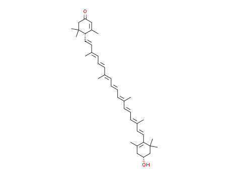 (3R,6'R)-3-hydroxy-β,ε-caroten-3'-one