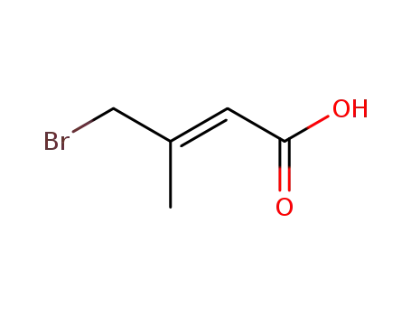 (E)-4-bromo-3-methyl-2-butenoic acid