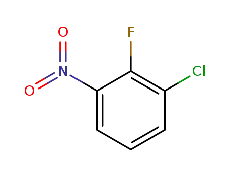 Molecular Structure of 2106-49-2 (3-CHLORO-2-FLUORONITROBENZENE)