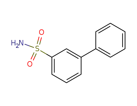 Molecular Structure of 91569-33-4 ([1,1'-Biphenyl]-3-sulfonamide)
