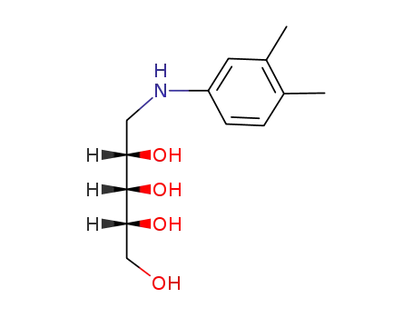 Molecular Structure of 3051-94-3 (RIBITYL-3,4-XYLIDINE*)