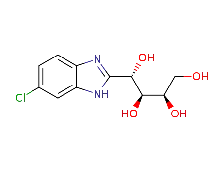 (1S,2S,3R)-2-(1,2,3,4-tetrahydroxybutyl)-1H-6-chlorobenzimidazole