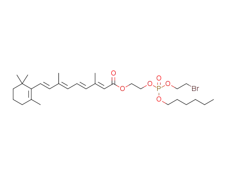 2-((2-bromoethoxy)(hexyloxy)phosphoryl)ethoxyretinoate