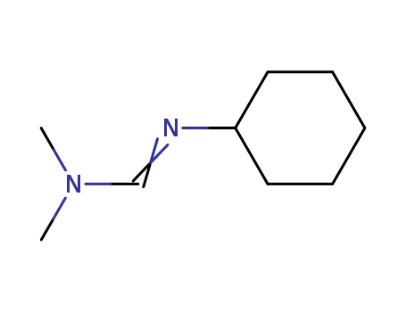 N-cyclohexyl-N,N-dimethyl-methanimidamide cas  3459-75-4