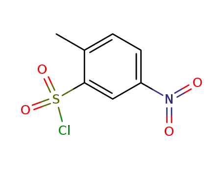 Molecular Structure of 121-02-8 (2-Methyl-5-nitrobenzenesulfonyl chloride)
