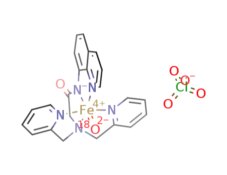 [FeIV(18O)(2-[bis(pyridin-2-ylmethyl)]amino-N-quinolin-8-yl-acetamido)]ClO4