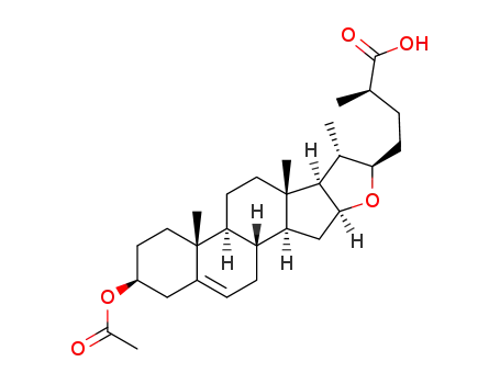 (22R,25R)-3β-acetoxy-5-en-furostan-26-oic acid