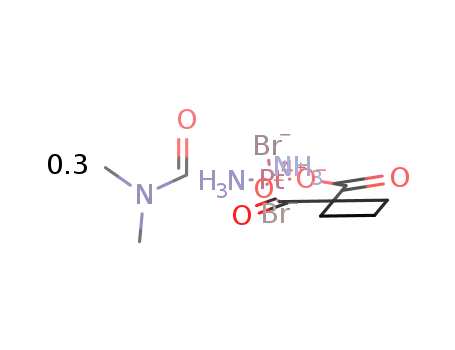 cis,trans-[Pt(1,1-cyclobutane-dicarboxylate)(NH3)2Br2]
