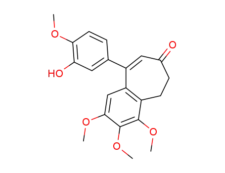 8,9-dihydro-5-(3-hydroxy-4-methoxyphenyl)-1,2,3-trimethoxybenzo[7]annulen-7-one