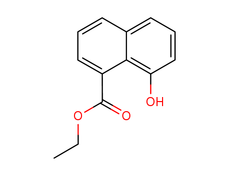 1-Naphthalenecarboxylic acid, 8-hydroxy-, ethyl ester
