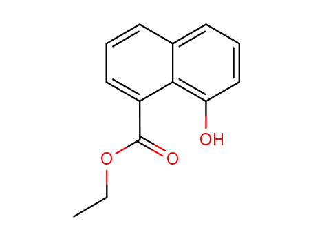 1-Naphthalenecarboxylic acid, 8-hydroxy-, ethyl ester